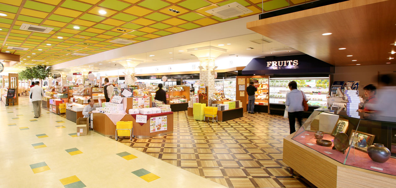 吉備サービスエリア 店内